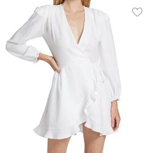 Iro ruffle mini dress